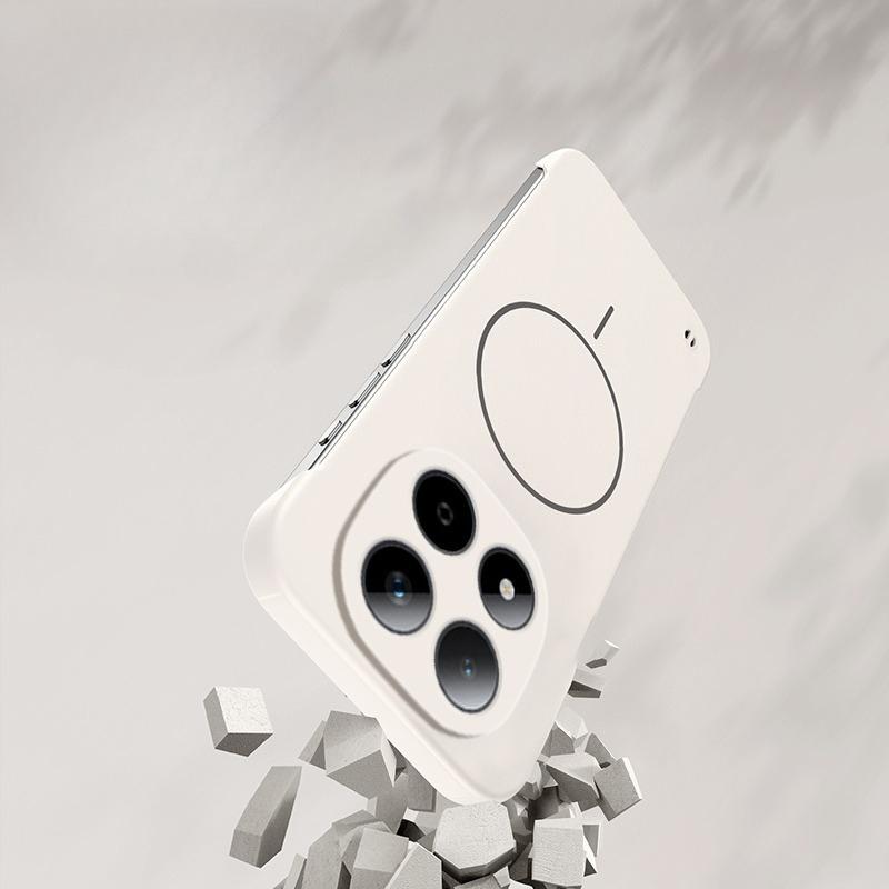 Ultra Thin Frameless Magnetic Case For Xiaomi Redmi Note 15 14 Pro Plus Note 13 5G Note 12Pro Magsafe Hard PC Matte Cover Shell