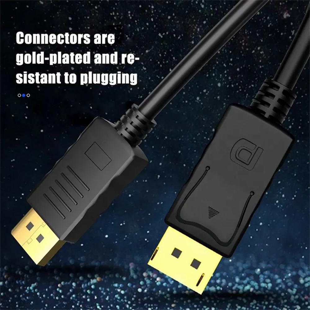 MINDPURE DP001 3m 3D Video Displayport 1.2 Cable 4K/60Hz 2K/144Hz DP to DP Cord