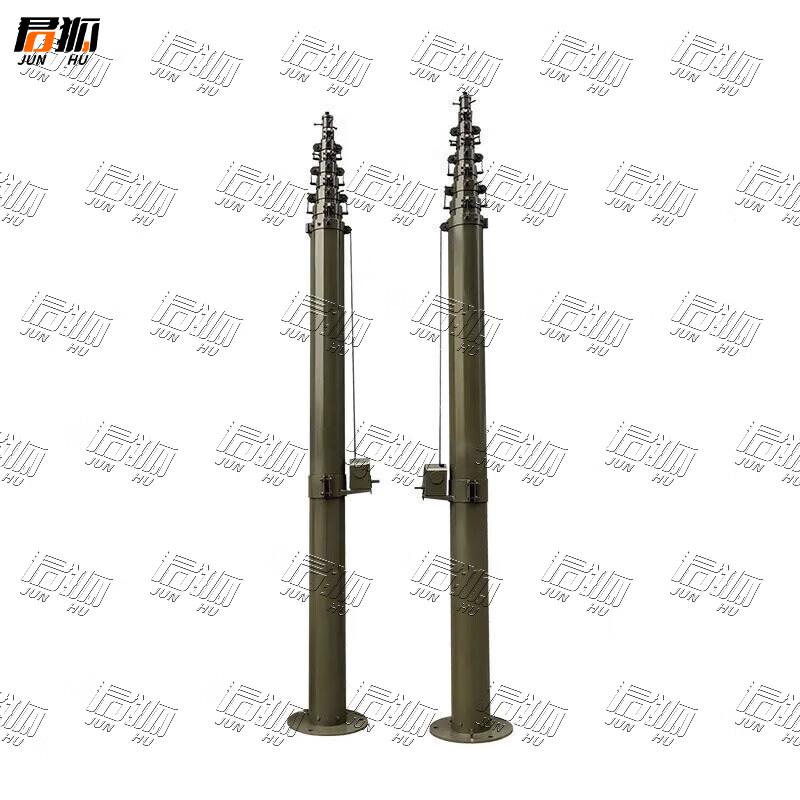 Junhu Retractable Lightning Rod for Communication Tents