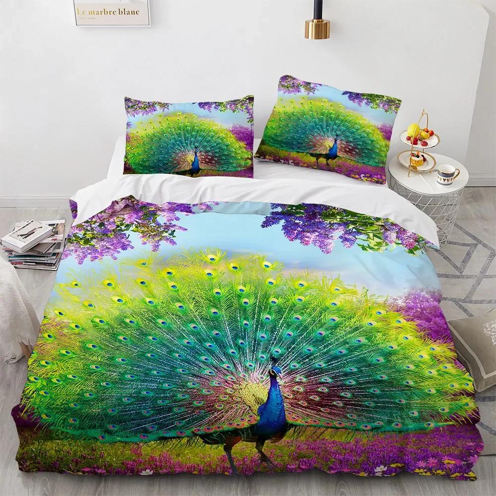Set Letto Grizzy e i Lemming Ragazzi Ragazze Misura Singola Queen Copripiumino Federa Letto Bambini Adulti Moda Tessile per la Casa