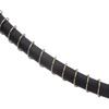 HARFINGTON M10x1mm Gewinde 11,81" Länge Flexible Verlängerung Fett-Schlauch mit Befestigungs-Sechskantmutter für Fettpresse Schmierung