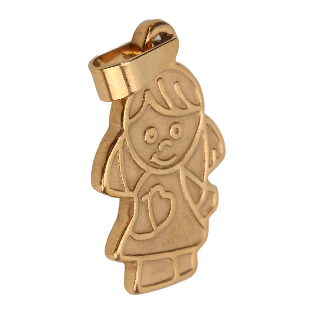 Mädchen Halskette Niedliches kleines Mädchen Langlebiges Metallmaterial Exquisites Design Kinderhalskette zum Geschenk