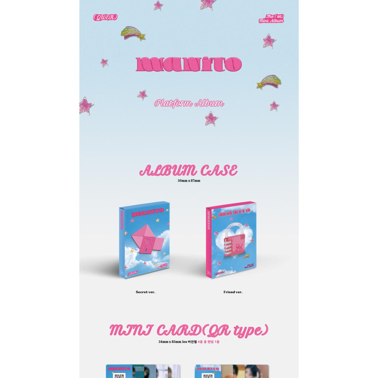 QWER (Platform Ver.) [MANITO] 1st Mini Album – buy the best 