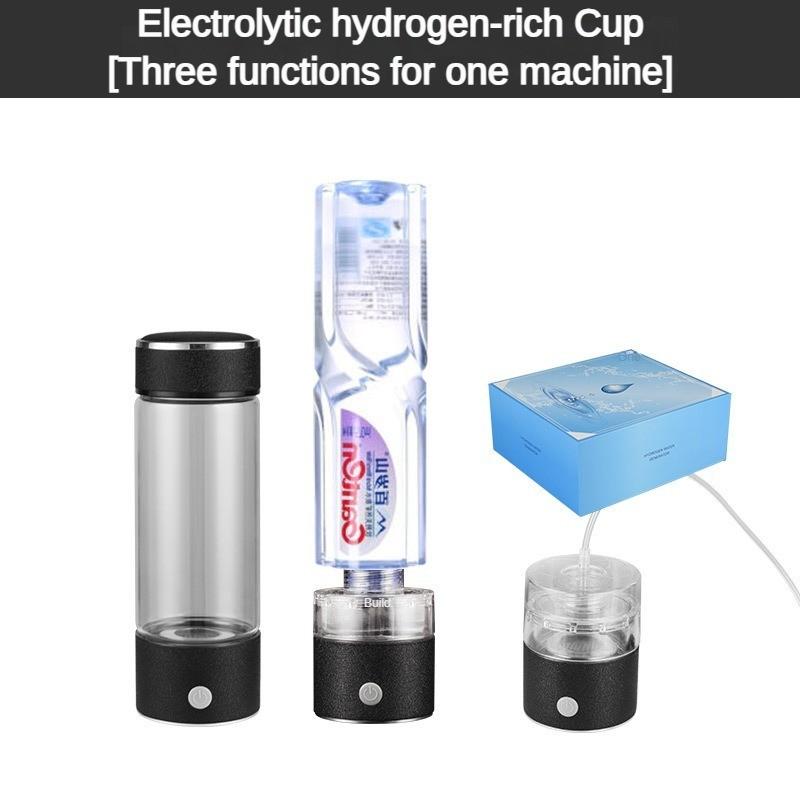 

450 мл перенасыщенная водородом вода чашка электролитическое разделение водорода кислород производство водорода оздоровительная чашка One machine three use (blue)