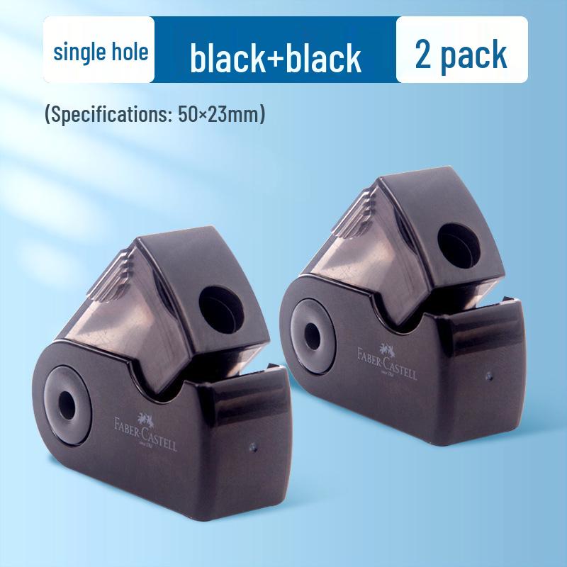 Mini Afiador Manual Faber-Castell para Crianças - Portátil e Simples para Uso Escolar