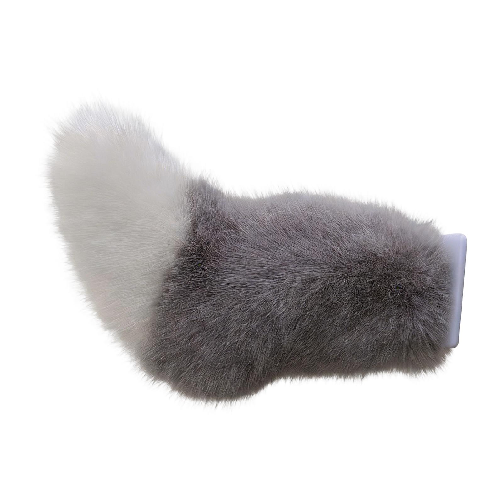 

Cute Fuzzy Tail Car Decoration,Electric Animal Tail Car Decor Accessories,Auto Trunk Charm Stuff Car Aesthetics One Size