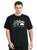 Peace Love Dogs Printed Women T Shirt Fashion Vintage Graphic Tshirt Funny T-shirt Cotton Men Clothing Oversized Tees Tops