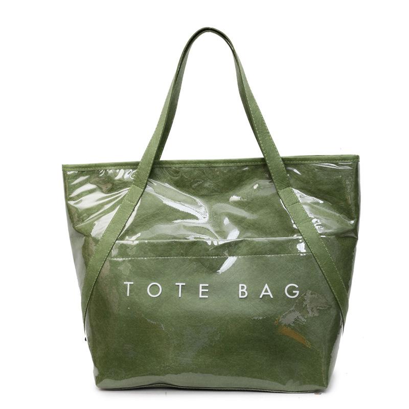 

Женская сумка-тоут для поездок, большая вместимость, сумка для покупок зелёный