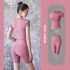 Juyitang Women's Summer Slim Fit Sexy Yoga & Running Sports Suit