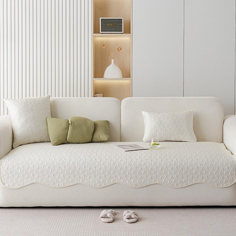 New Summer Sofa Mat Cushion Modern Simple Cool Sofa Cover Irregular Sofa Cushion