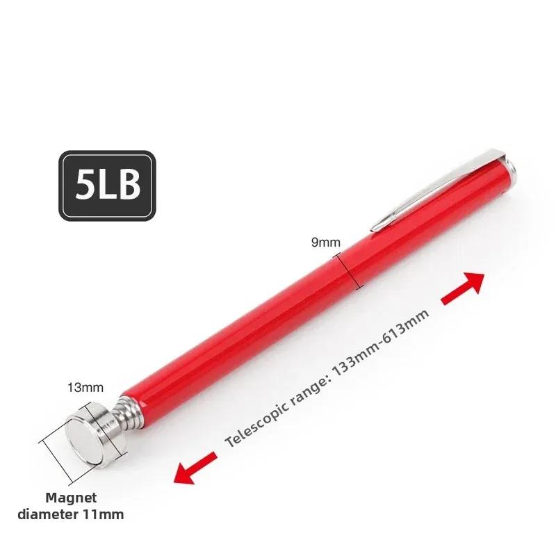 Telescopic Magnetic Pen Portable Metalworking Handy Tool Magnet Capacity for Picking Up Nut Bolt Adjustable Pickup Rod Stick