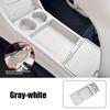For Geely EX2 2025 2026 Center Console Lower Storage Box Silicone Non Slip Mat Car Interior Organizer Tray