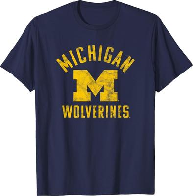 University of Michigan Wolverines U of M Großes T-Shirt