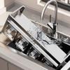 1 Equipped Kitchen Seasoning Shelf, No Drilling, Wall Hanging, Countertops, Cabinets, Multi-Functional Seasoning Storage Shelf