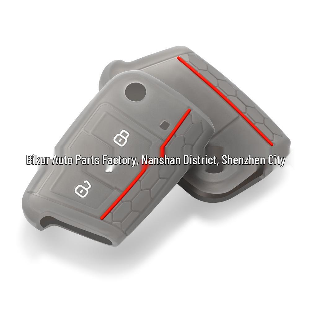 Silicone Key Cover for 2017 VW Golf 7, Lamando, Tiguan, Touran