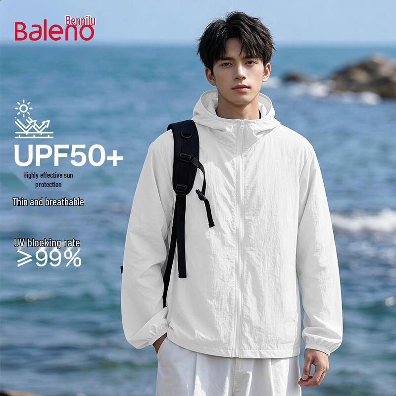 Baleno Men s Long-Sleeve UPF50+ Sun Protection Jacket 4XL