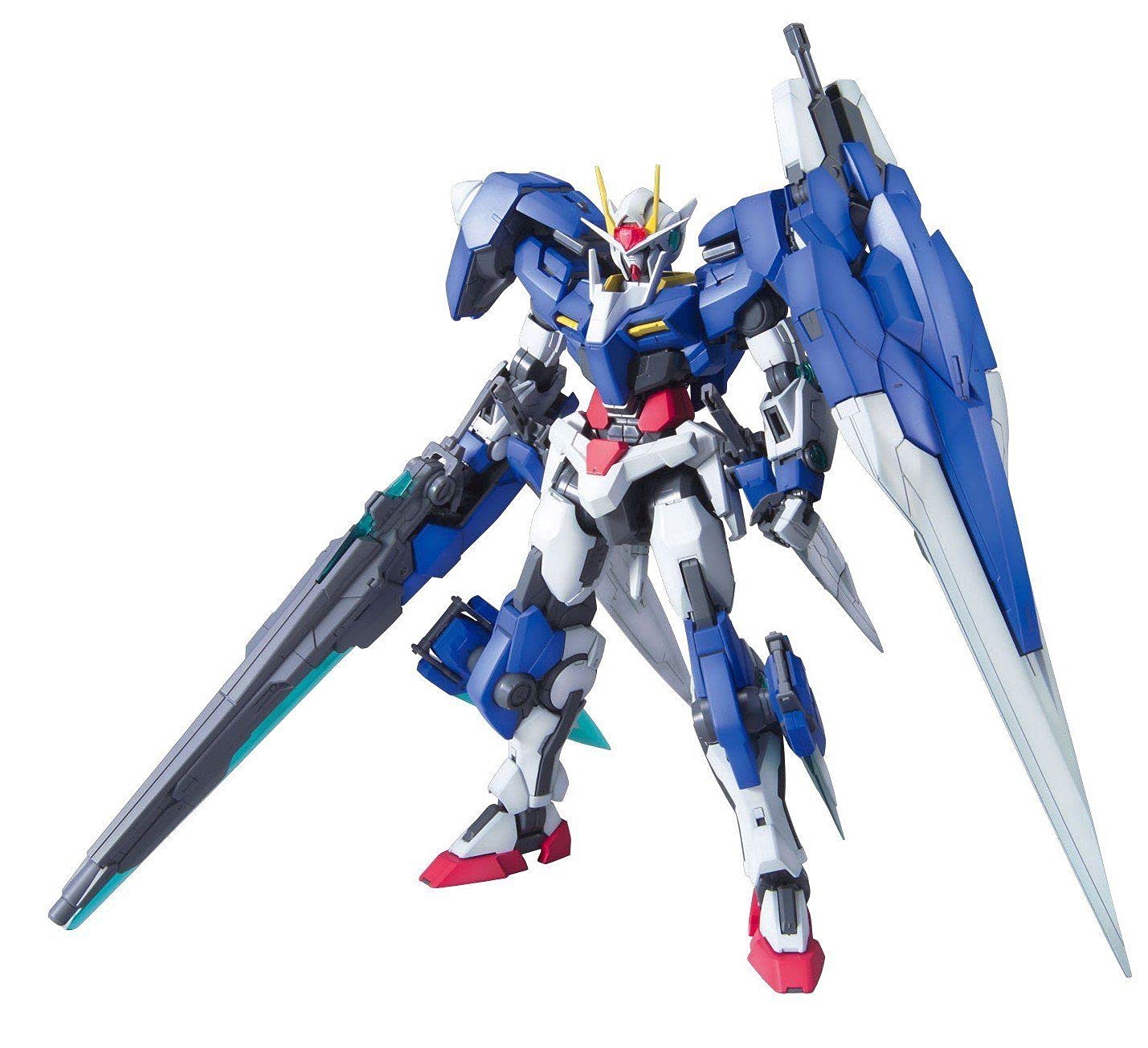 

MG 00 Гандам Семикостюмный Гандам 1/100 GN-0000/7S Меч/G (Мобильный 00) синий
