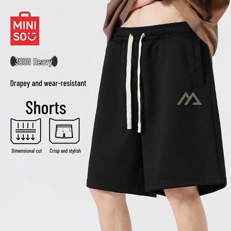 MINISO Men's Summer Casual Over-the-Knee Shorts