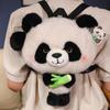 Plush Panda Toy Cartoon Child Bedroom Decoration Scene Doll Raccoon Backpack