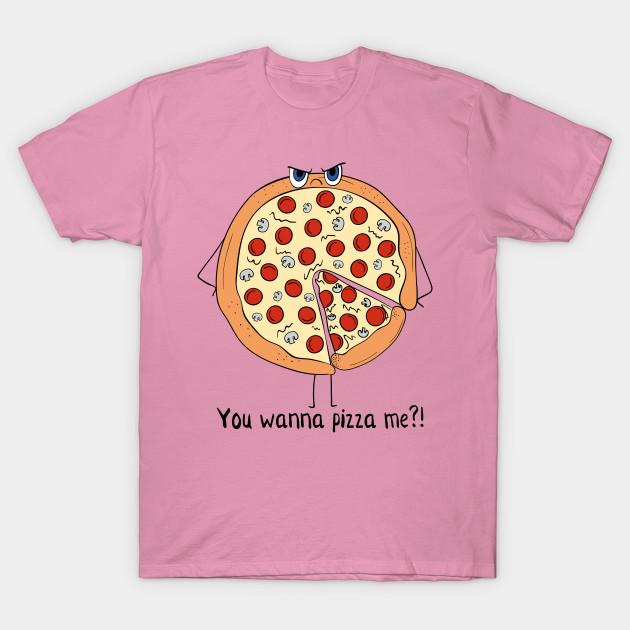 T Shirt Women You Wanna Pizza Me Harajuku Print Kawaii Tshirt Summer Short Sleeve Female T-Shirt Top Tee