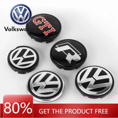 For VOLKSWAGEN 4pcs 56/65/66mm Car Wheel Center Cap Hubs Covers Huncaps Accessory For Volkswagen VW GTI Golf Jetta Polo Beetle C