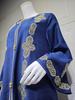 Middle Eastern Floral Embroidered Muslim Jalabiya Robe, Dubai Dress