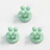 Storage Hook, Wall Mounted Shaver Holder, Toothbrush Holder, 6/1 Piece, Bathroom Non Flushing Silicone Hook, Shaver Holder