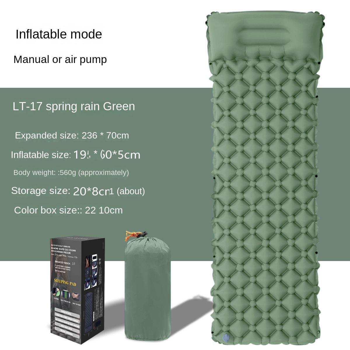 

Новая надувная подушка для кемпинга, портативный складной автомобильный матрас, педаль света, надувная педаль матраса, влагостойкая подушка