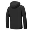 Spring and Autumn Jacket Men's Solid Color Outdoor Hooded Jacket Men's