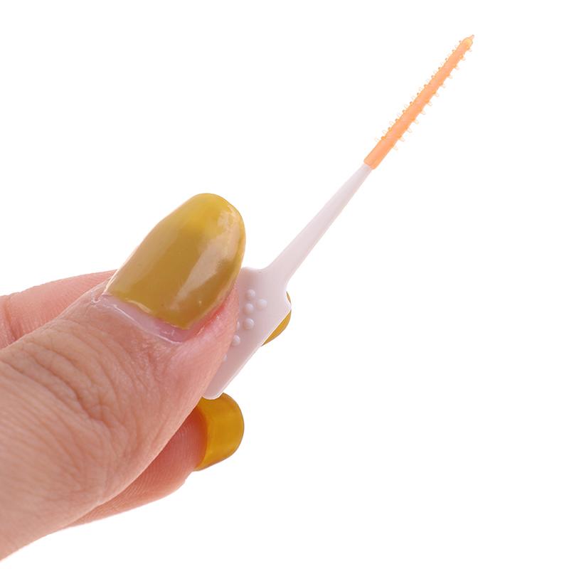 20/40Pcs Interdental Brush Cleaning Between Teeth Oral Care Toothpick Dental Tool Floss Orthodontic Oral Dental Hygiene Tool