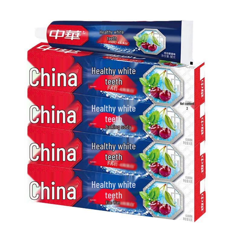 Zhonghua Baking Soda Fruit Flavor Whitening Toothpaste