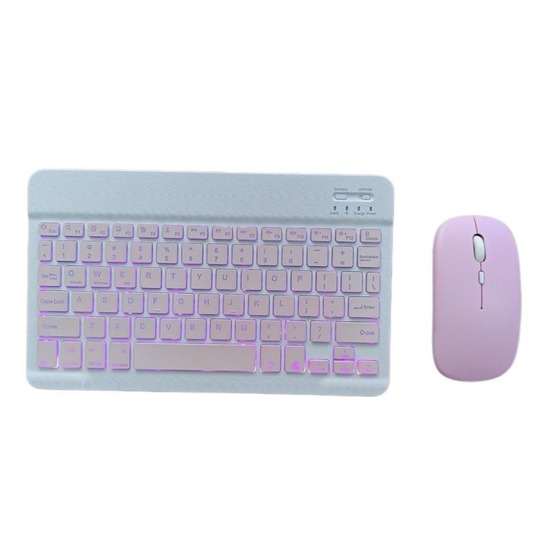 Universal Silent Rechargeable Bluetooth Keyboard for iPad, Mobile Phone, and Tablet