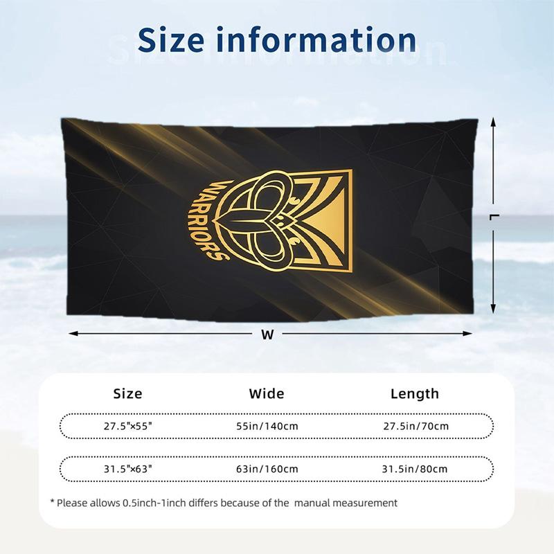 Wigan Warriors Fashion Beach Towel Portable Soft Quick Dry Towel For Swimming Camping Holiday Use