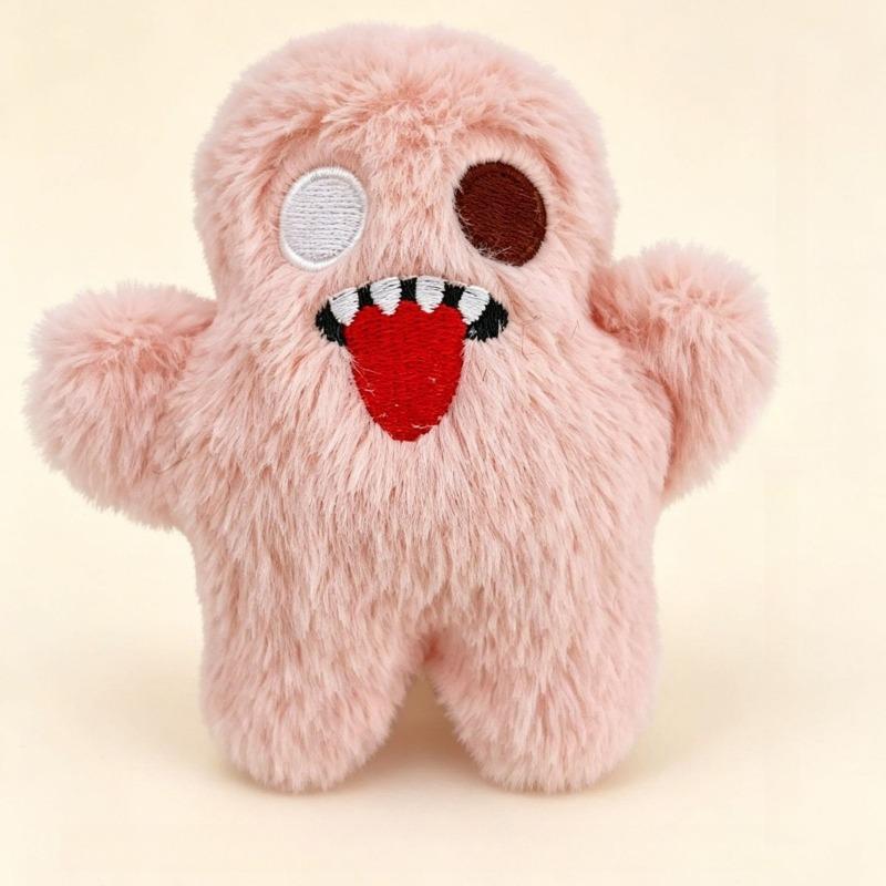 New Plush Funny Doll Keychain Animation Peripheral Kawaii Creative Ugly Cute Bag Charm Keychain Pendant Accessories Gift