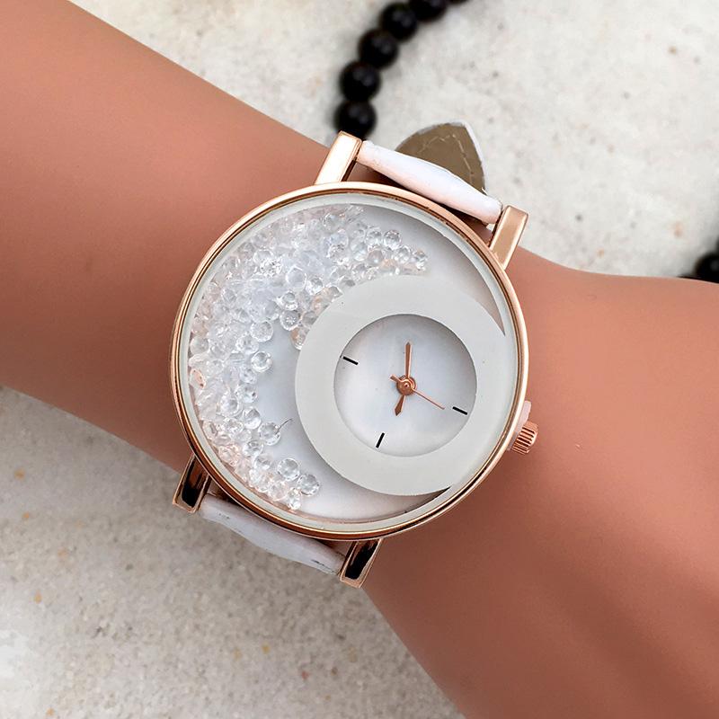 8 Цвета Смотреть Девушка Студент Роллинг Мяч PU пояс Электронный кварц Wristwatches женщины Мужчины Любовник Подарок – купить по низким ценам в интернет-магазине Joom