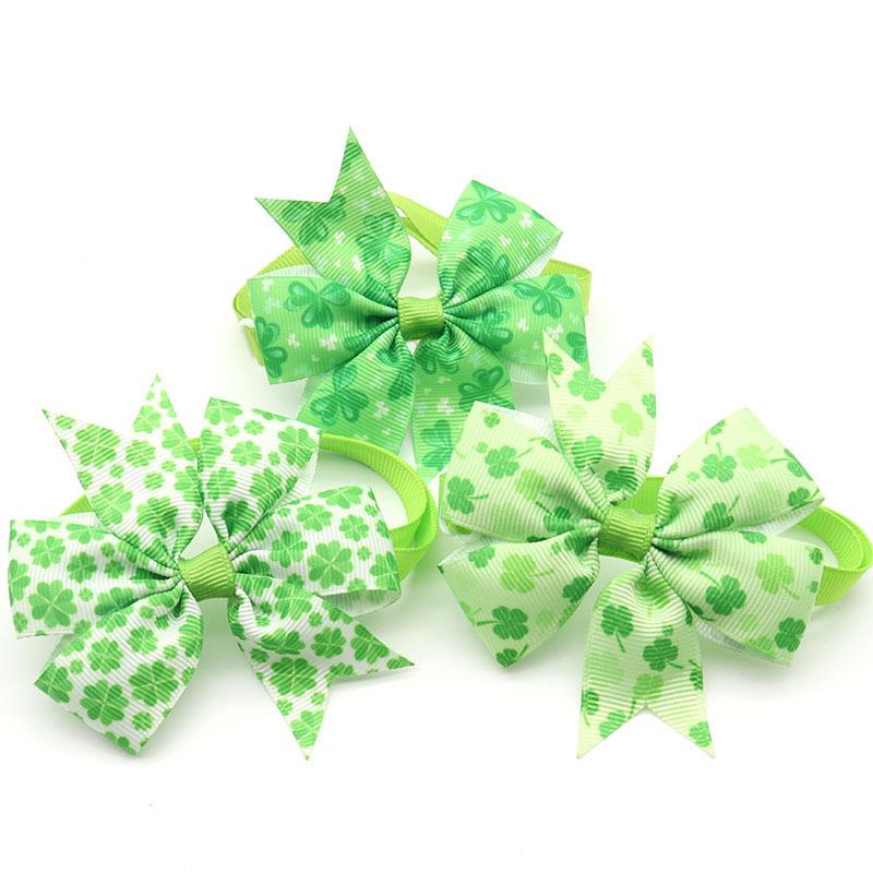 Pet accessories, St. Patrick's Day in Lreland, Cat and Dog Collar Accessories, Pet Tie, Clover Tie