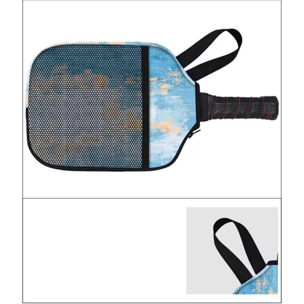 Bolsa protetora de neoprene para raquete de pickleball, nova capa para raquete de pickleball