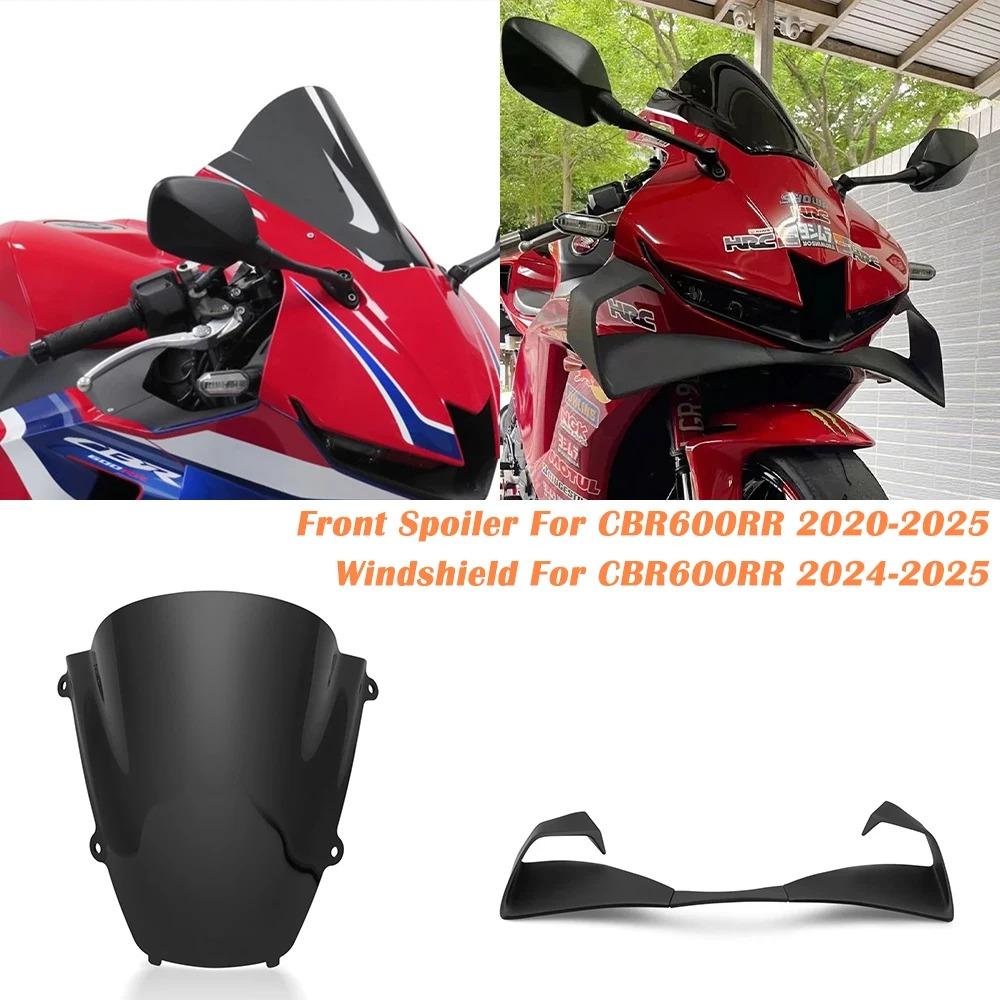 For Honda CBR600RR 2024 Cbr 600rr 2025 Motorcycle Frontal Aerodynamic Shield Racing Airflow Deflector Upper Fairing Visor