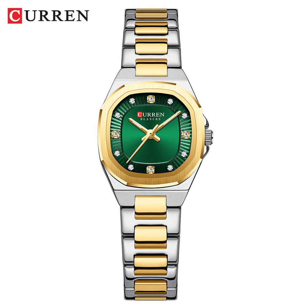 Elegant Women Wristwatch Waterproof Luminous Watch Ladies Stainless Steel Quartz Square Dial Women's Watches
