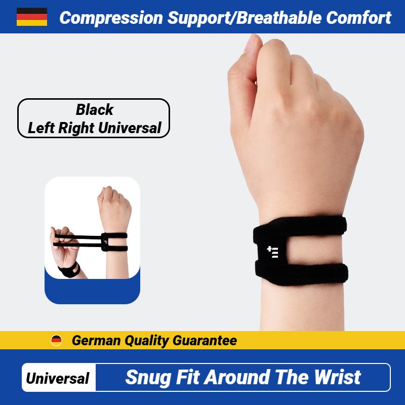 Tfcc Adjustable Wrist Brace With Compression Rring Pad For Tear Support Weight Bearing Strain Exercise Fitness Wristbands Carpel