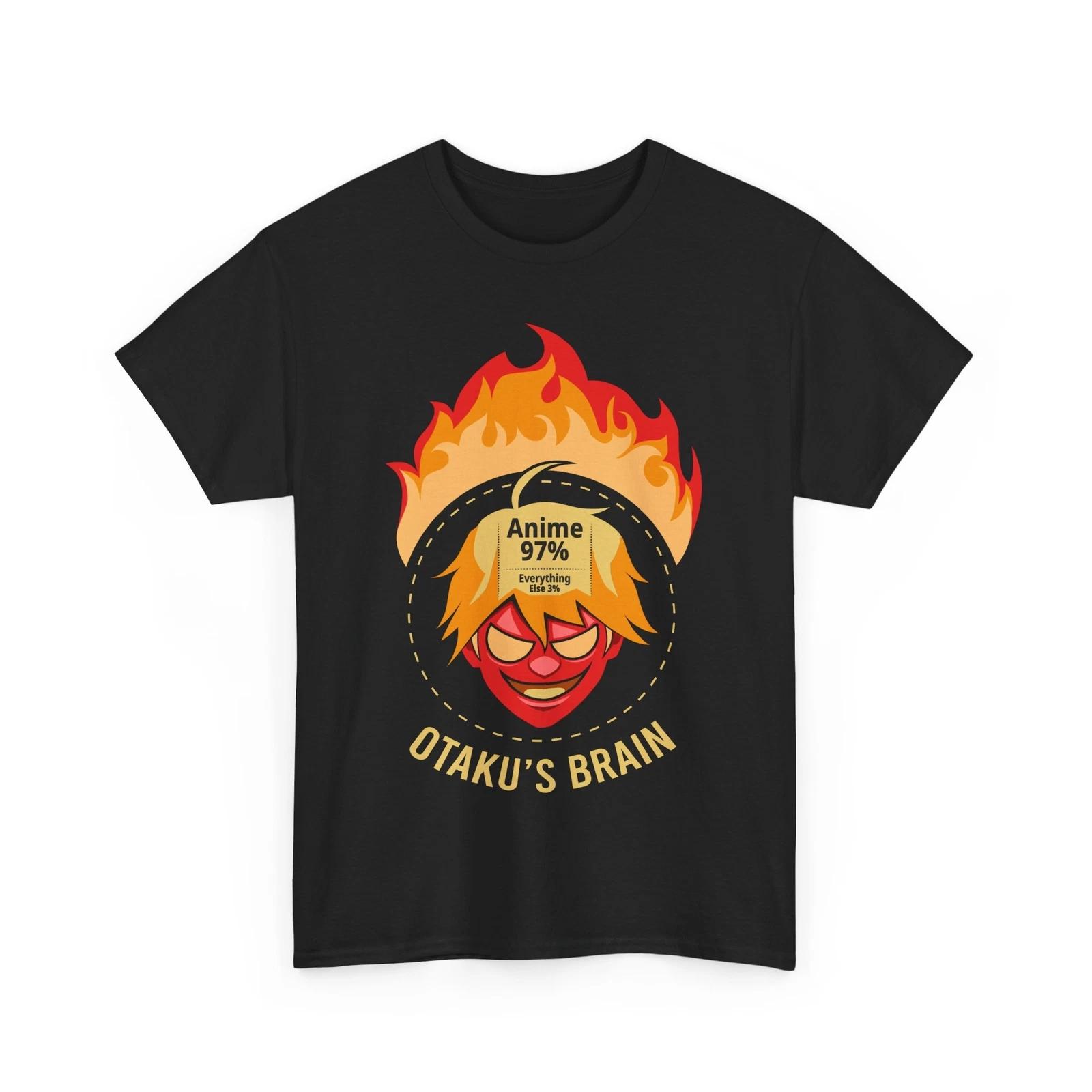 Anime World T-Shirt | Otaku Inspired Graphic Tee | Anime 97% L