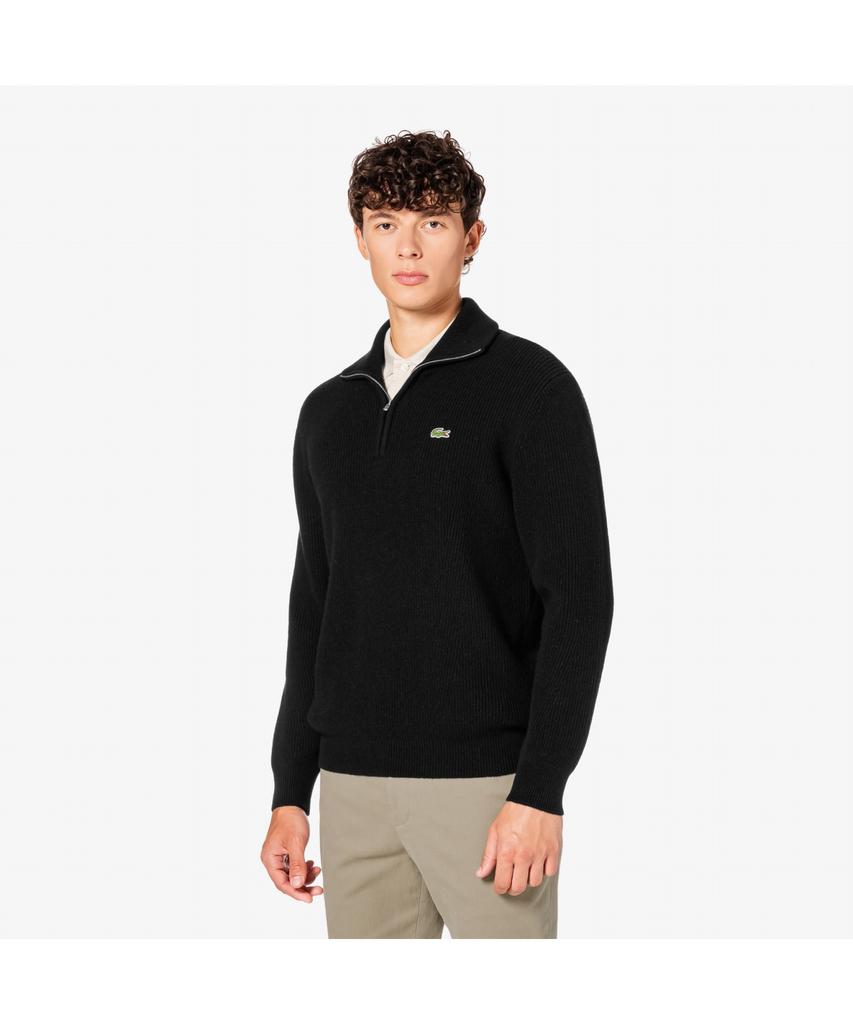 LACOSTE Men'S Ribbed Half-Zip Pullover Ah401E-55N 031