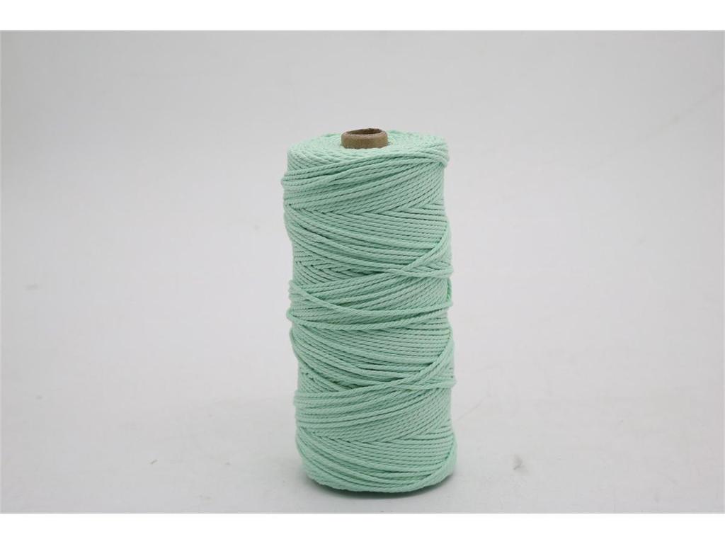 2 mm farbiges Baumwollfadenseil für selbstgemachte dekorative geflochtene Wandteppiche