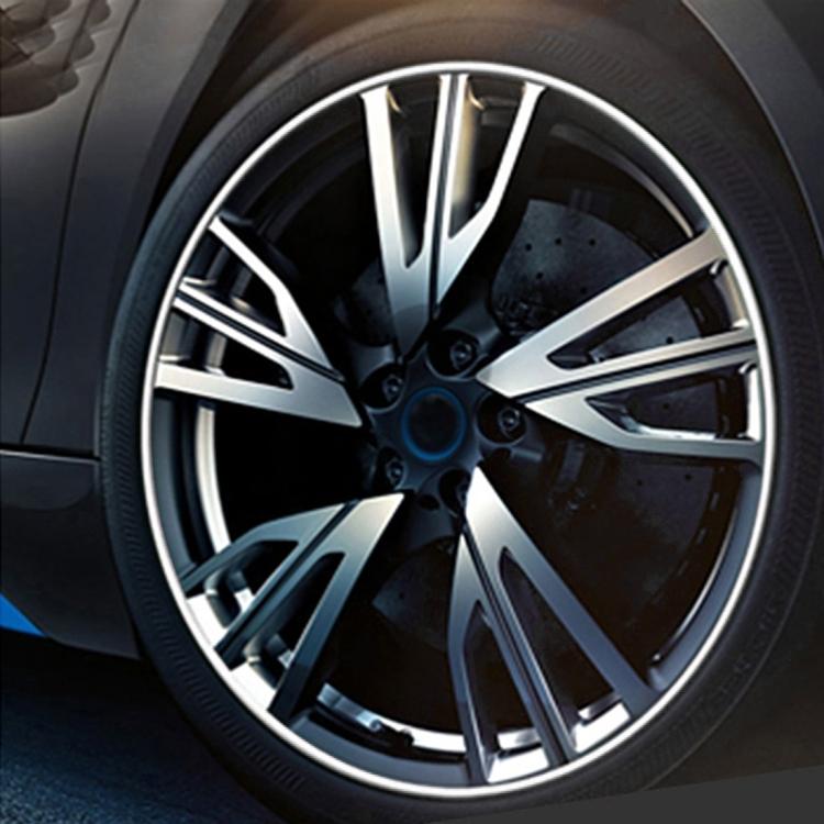 Universal Decorative Scratchproof Stickup 8M Flexible Car Wheel Hub TRIM Mouldings Decoration Strip