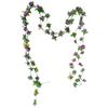 Artificial Silk Rose Vine 230cm Length for Wedding Reception Decor For Home Hall Decoration Hanging Floral Vine