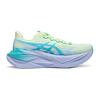 Asics Superblast 3 Comfortable Fitting Shock Absorbing Breathable Supportive Rebound Running Shoes Unisex Sneaker Green Blue 1013A177-750