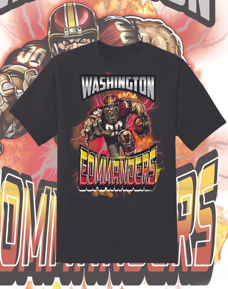 Washington Commanders Attack Shirt Sizes!! Youth-6XL Fast Ship! 2XL