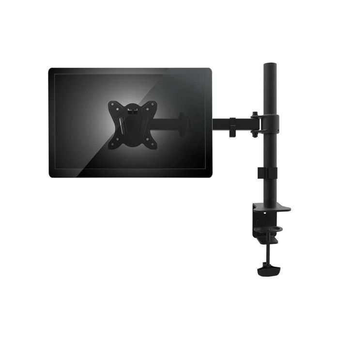 Držák plochého monitoru - EQUIP - 650151 - Černý - Kompatibilní až do 68,6 cm (27'') - Kancelář