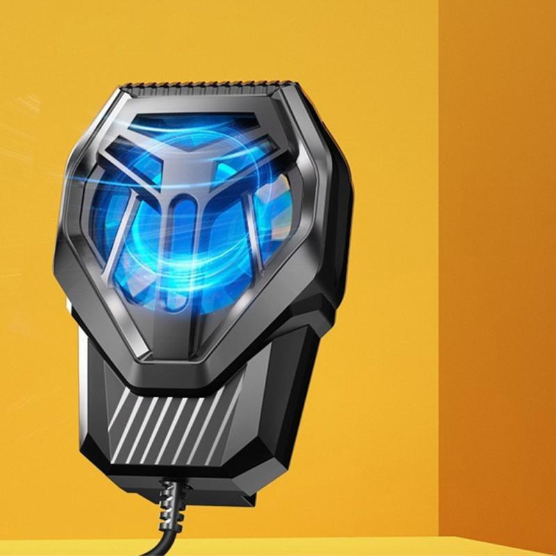 Professioneller Spiele-Handykühler Leiser Handykühler Turbo-Lüfter Schnelle Kühlung Handy-Rückseitenkühler Schnelle Kühlung Für PUBG Gaming Live