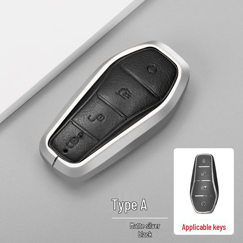 Full Coverage Key Case for BYD Models: Song, QinPLUS/dmi, Dolphin, e2, Tang, Han EV, e3, and Destroyer 05.